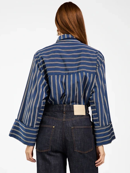 Aaiko ELDA BLUE STRIPE VIS