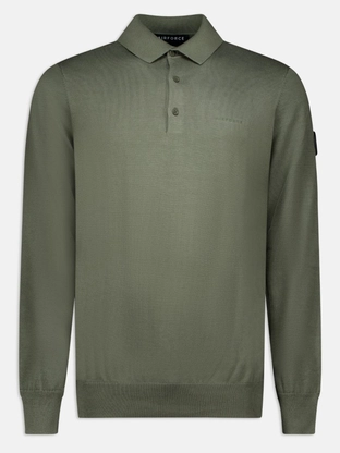 Airforce KNITWEAR POLO LONGSL