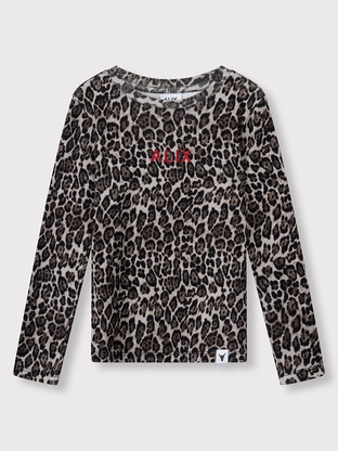 ALIX The Label kids knitted jaguar longsleeve