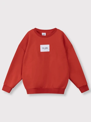 ALIX The Label kids knitted label sweater