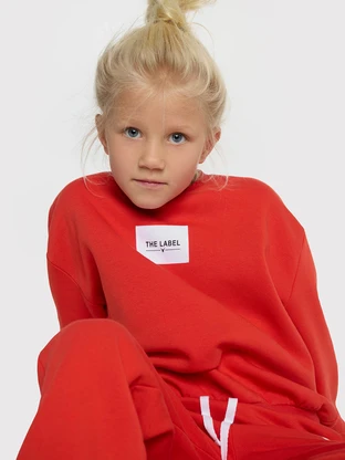 ALIX The Label kids knitted label sweater