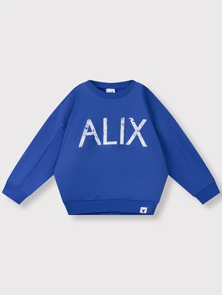 ALIX The Label kids knitted on tour sweater