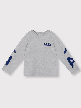 ALIX The Label kids knitted patches long sleeve