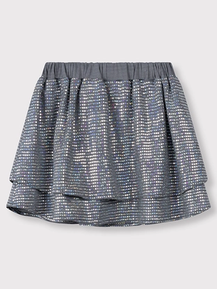 ALIX The Label kids knitted sparkle skirt
