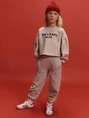 ALIX The Label kids knitted strass logo sweater
