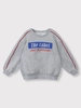 ALIX The Label kids knitted text print sweater