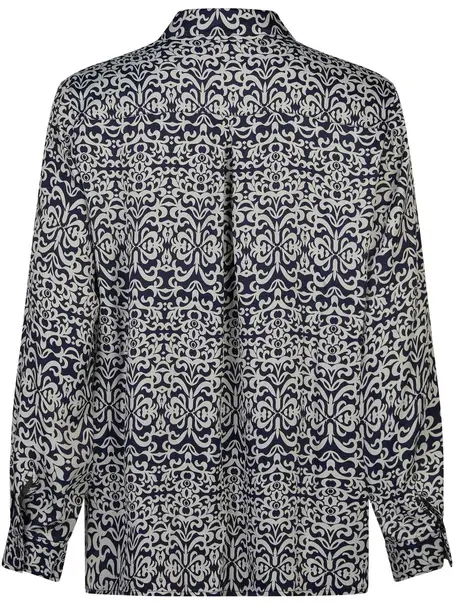 Barbara Lebek Bluse gemustert