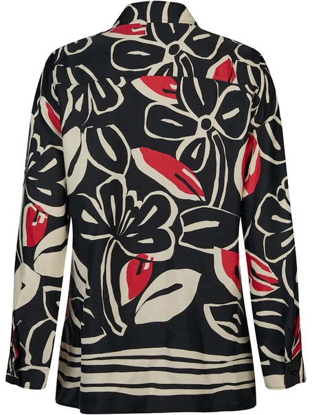 Barbara Lebek Bluse gemustert
