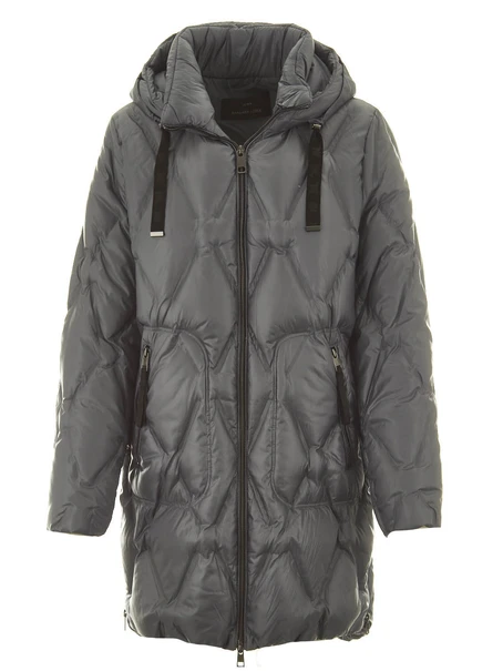 Barbara Lebek Jacke Daunen mit Kapuze