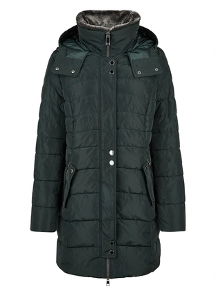 Barbara Lebek Jacke mit Webpelz