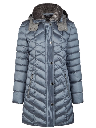 Barbara Lebek Jacke mit Webpelz