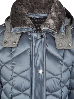 Barbara Lebek Jacke mit Webpelz