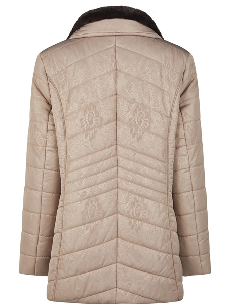 Barbara Lebek Jacke mit Webpelz