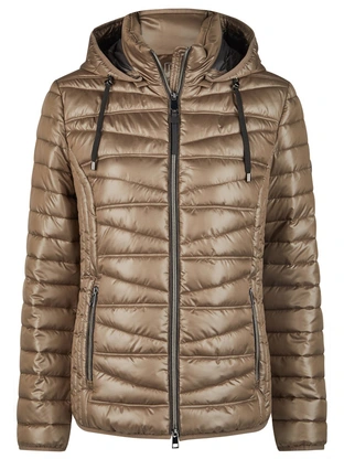 Barbara Lebek Jacke Stepp mit Kapuze
