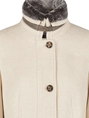 Barbara Lebek Jacke(Wolle)mit Webpelz