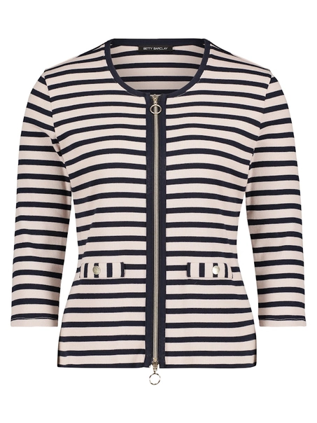 Betty Barclay Shirt Jacke Kurz 3/4 Arm
