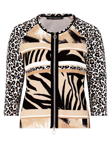 Betty Barclay Shirt Jacke Kurz 3/4 Arm