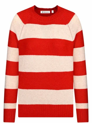 Bicalla Pull Wide Stripes