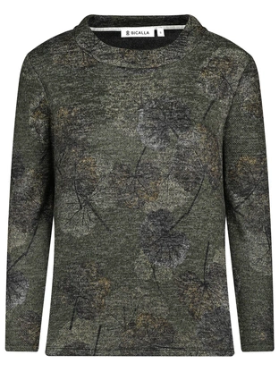 Bicalla Shirt Ginkgo Print