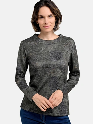 Bicalla Shirt Ginkgo Print