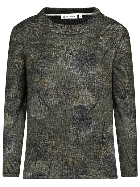 Bicalla Shirt Ginkgo Print