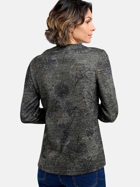 Bicalla Shirt Ginkgo Print