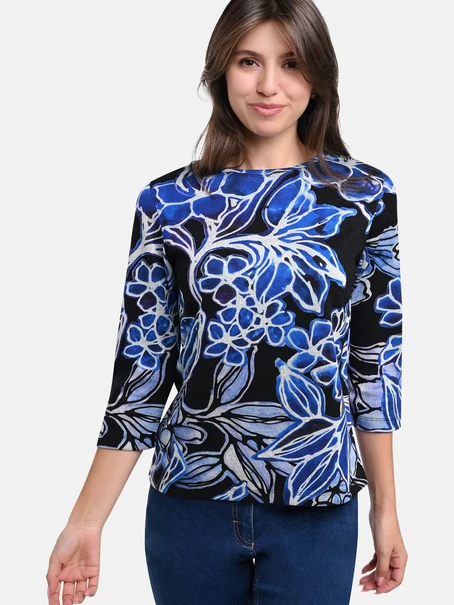 Bicalla Shirt Punta Flowers