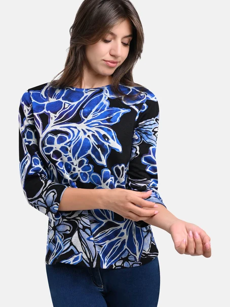 Bicalla Shirt Punta Flowers