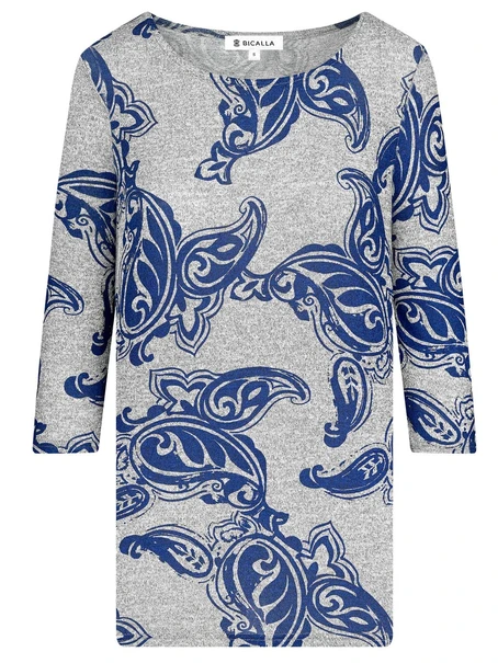 Bicalla Shirt Soft Paisley