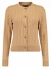 Bloomings Crew neck cardigan cable knit