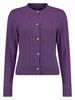Bloomings Crew neck cardigan cable knit