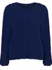 Bloomings Crew neck cardigan HCSfeather yarn