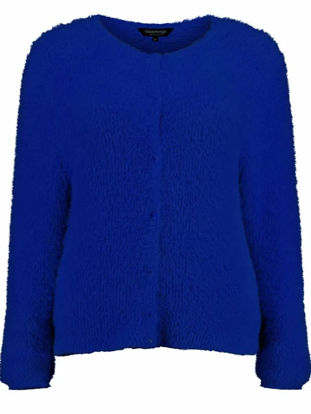 Bloomings Crew neck cardigan HCSfeather yarn