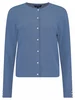 Bloomings Crew neck cardigan pearl button