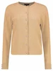 Bloomings Crew neck cardigan pearl button