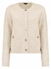 Bloomings Crew neck cardigan soft boucle
