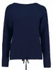 Bloomings Crew neck pullover w/metalbutton