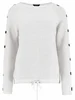 Bloomings Crew neck pullover w/metalbutton