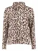 Bloomings Loose turtle neck shirt printed