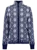 Bloomings Mock neck cardigan jacquard