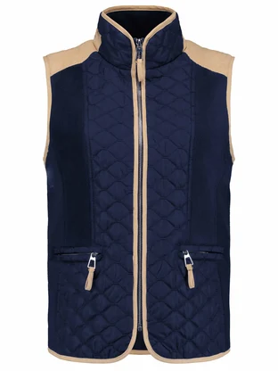 Bloomings Mock neck fleece gilet