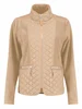 Bloomings Mock neck fleece jacket