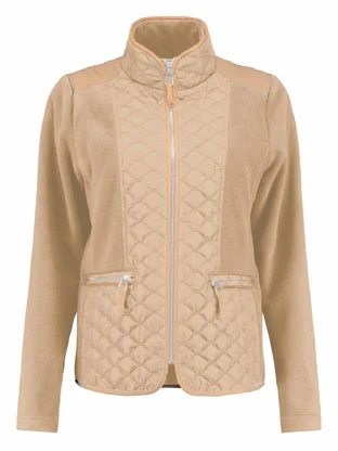 Bloomings Mock neck fleece jacket