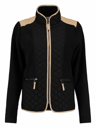 Bloomings Mock neck fleece jacket