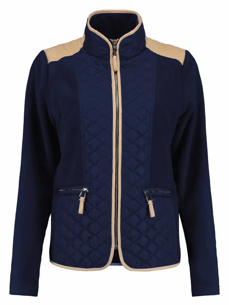Bloomings Mock neck fleece jacket