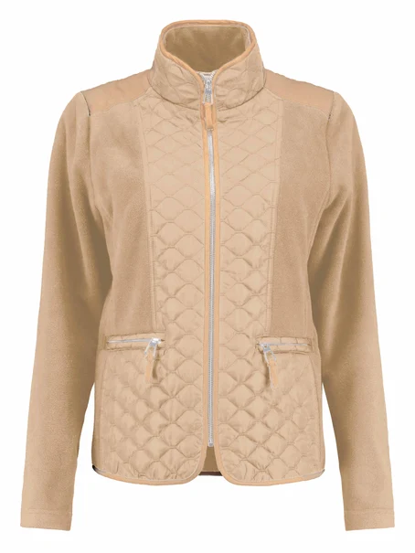 Bloomings Mock neck fleece jacket
