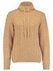 Bloomings Mock neck pullover cable knit