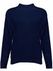Bloomings Mock neck pullover fancy knit