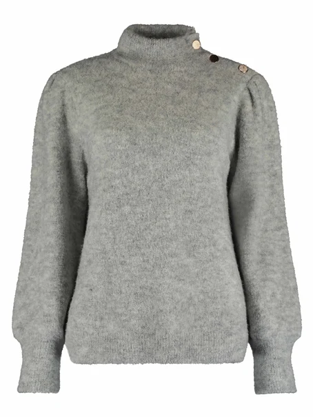Bloomings Mock neck pullover soft boucle