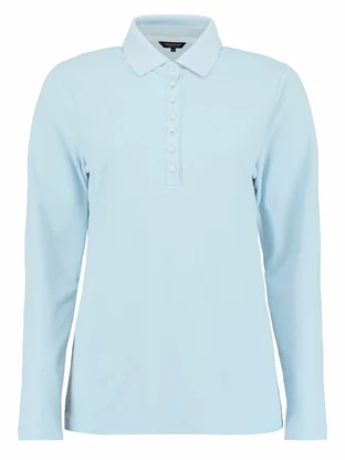 Bloomings Polo shirt pearl button